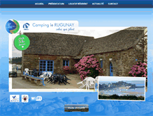 Tablet Screenshot of campinglerugunay.com